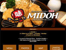 Tablet Screenshot of midoh-la.com